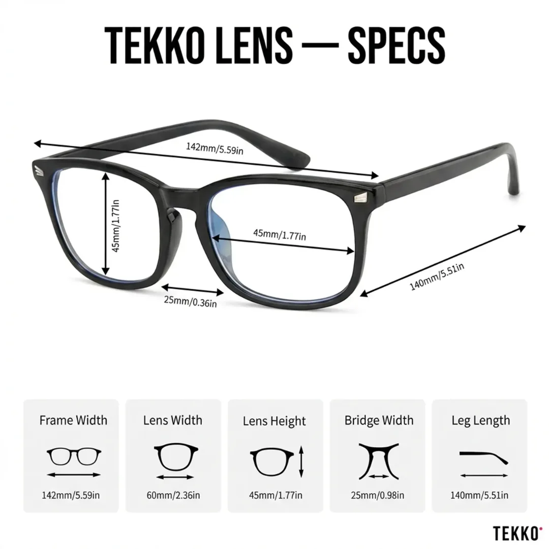 Tekko Lens — Blue Light Glasses